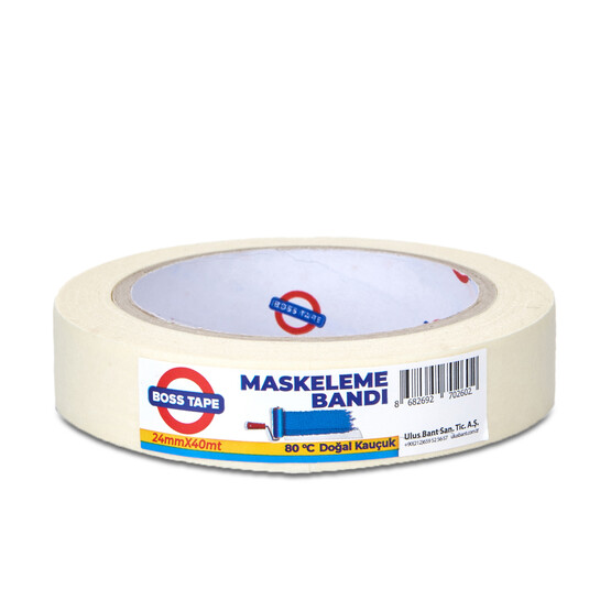 Boss Tape Maskeleme Bandı Doğal Kauçuk 