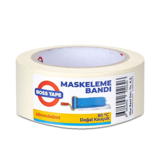 Boss Tape Maskeleme Bandı Doğal Kauçuk 