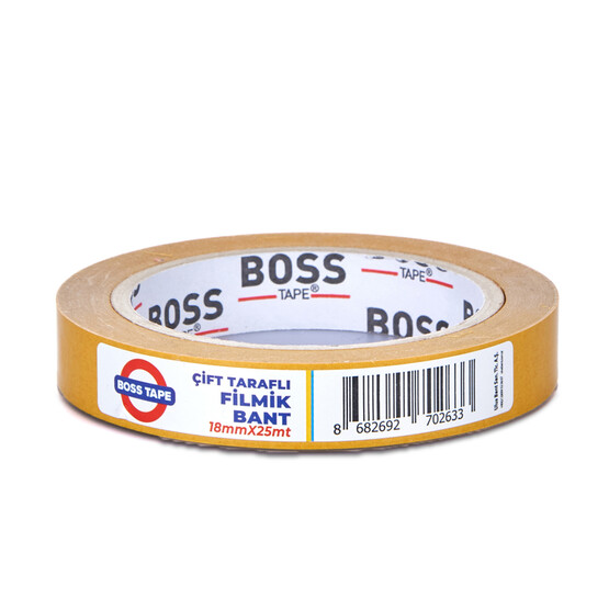 Boss Tape Çift Taraflı Filmik Bant 