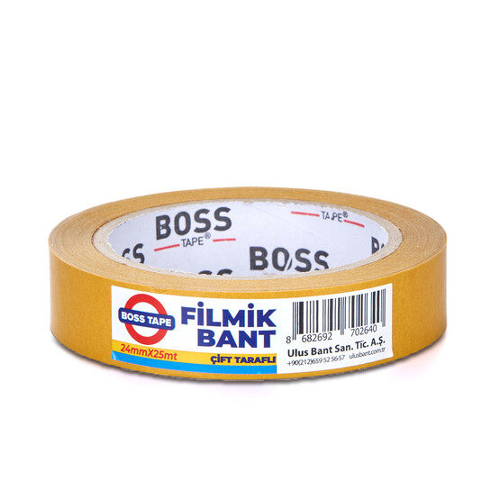 Boss Tape Çift Taraflı Filmik Bant 