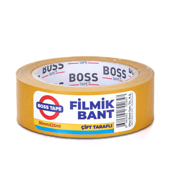 Boss Tape Çift Taraflı Filmik Bant 