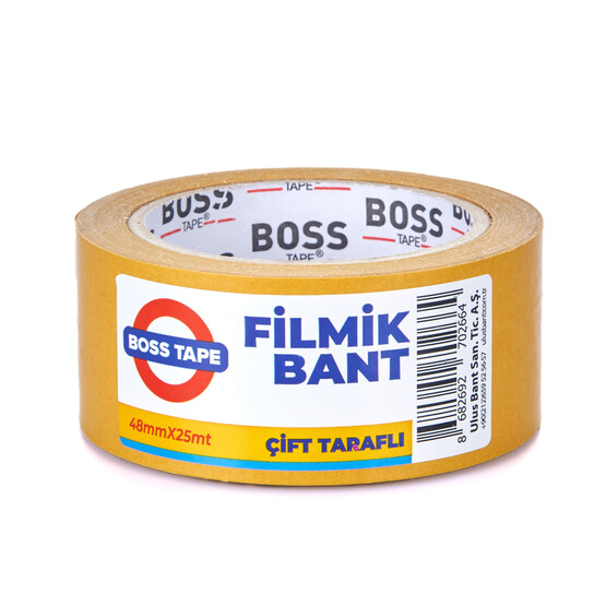 Boss Tape Çift Taraflı Filmik Bant 