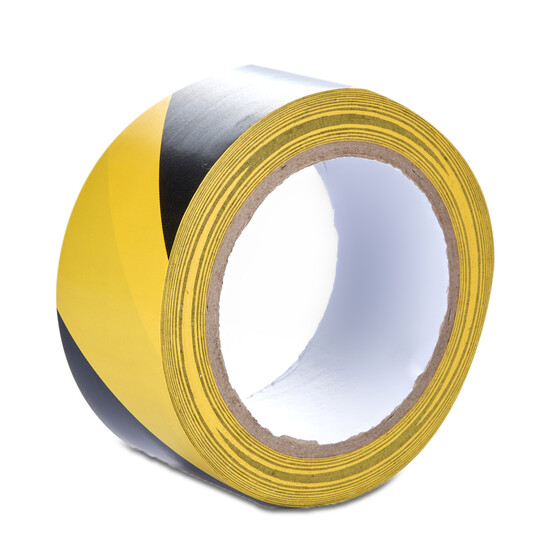 Boss Tape Sarı-Siyah Pvc İşaretleme Bandı 