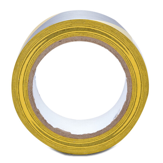 Boss Tape Sarı-Siyah Pvc İşaretleme Bandı 