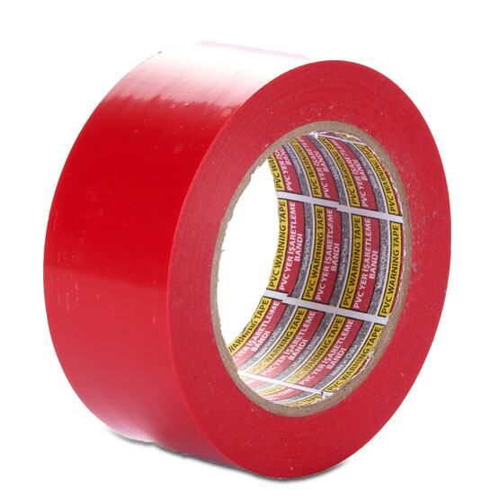 Boss Tape Kırmızı Pvc İşaretleme Bandı 