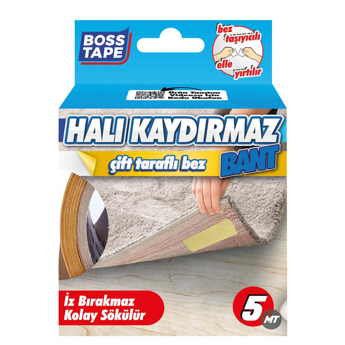    Boss Tape Halı Kaydırmazlık Bandı 