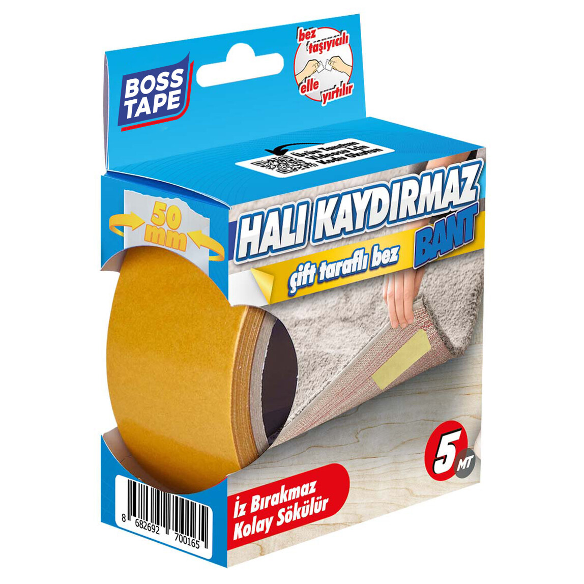   Boss Tape Halı Kaydırmazlık Bandı 