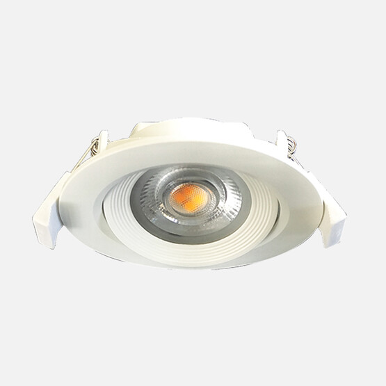 Ecolite 6.5 W Ledli Yuvarlak Gömme Spot 1 Adet Beyaz 