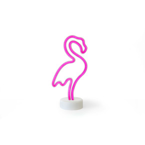 Petrix 89007F Mini 20cm Flamingo Neon Mini Dekoratif Aydınlatma
