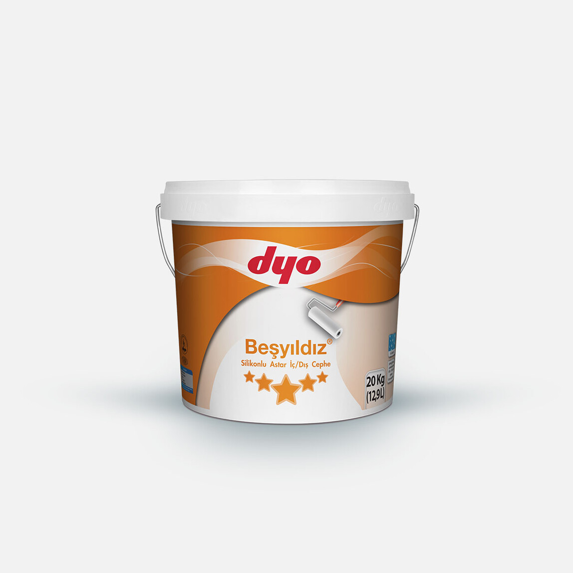    Dyo Silikonlu Astar İç-Dış Cephe Beşyıldız 20 kg  