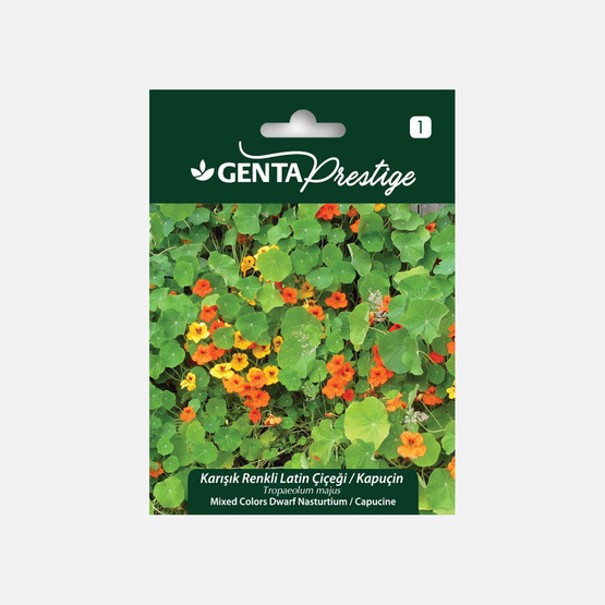 Genta Prestige Karışık Renkli Latin Çiçeği Tohumu