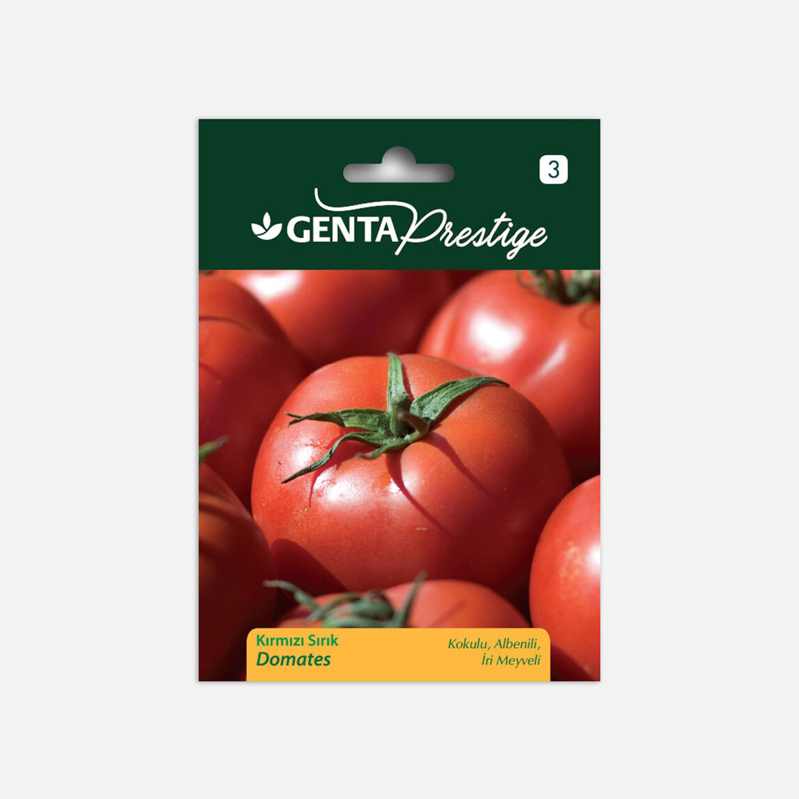    Genta Prestige Kırmızı Sırık Domates Tohumu  
