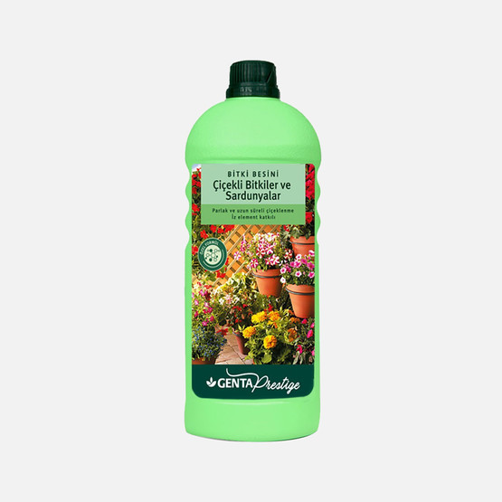 Genta Prestige Çiçekli Bitkiler ve Sardunyalar İçin Sıvı Besin 1 lt