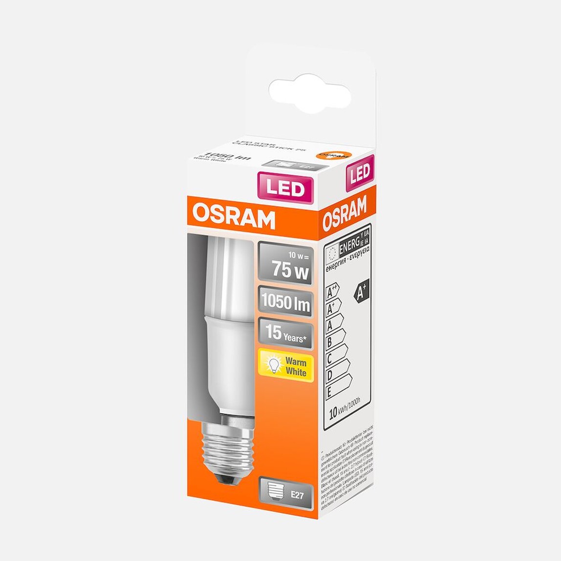 Osram Led Stick 75 10 W Sarı Klasik E27 Duy Led Ampul_0