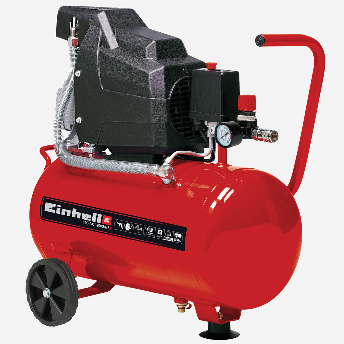    Einhell TC-AC 190/24/8 2 Hp Yağlı Kompresör  