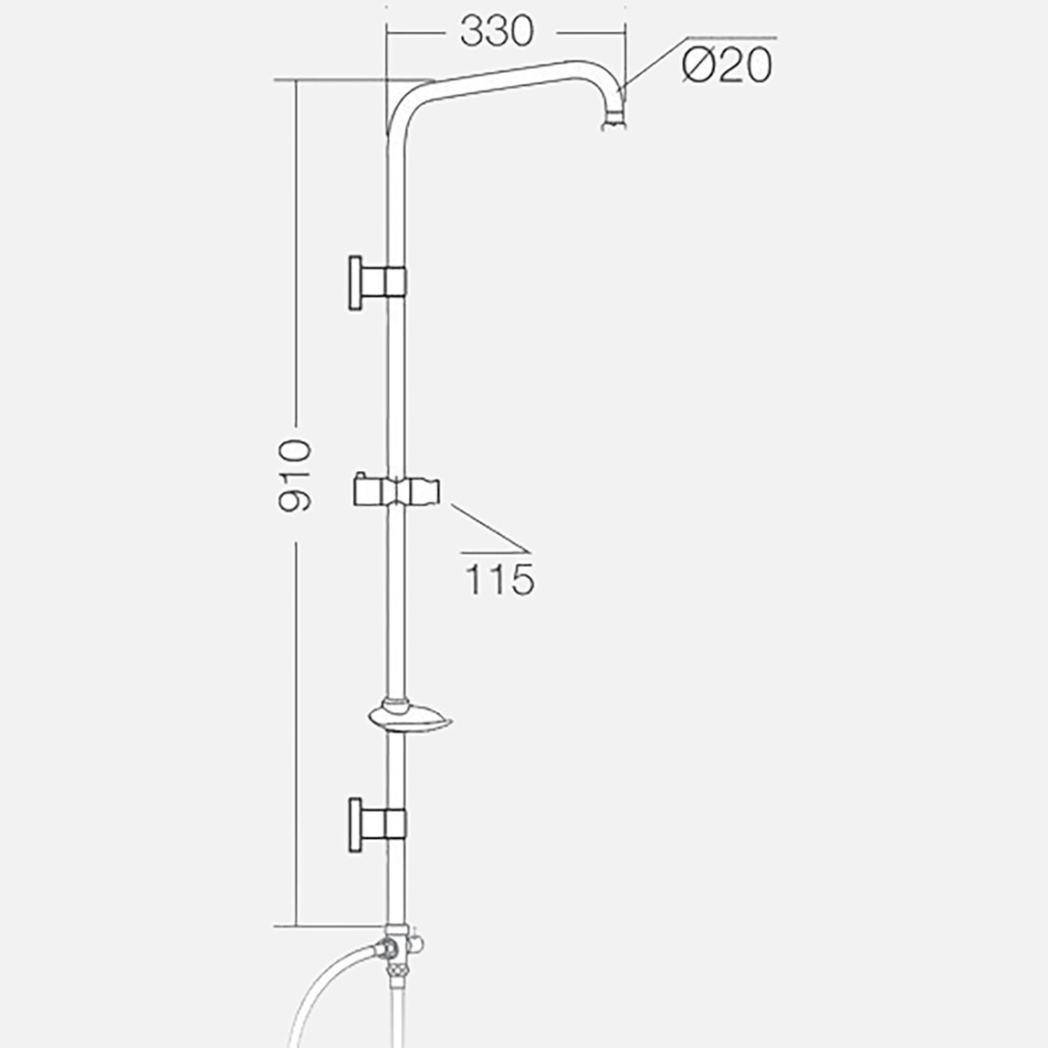 6977r Duş Sistemi Rose_1