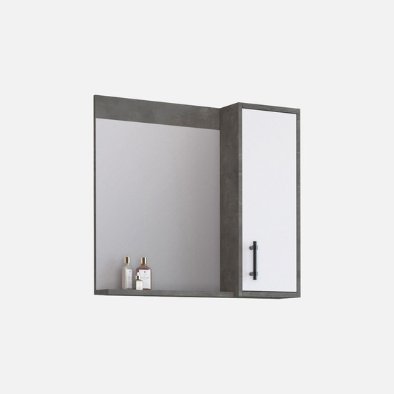 Bonitobagno Iglo Aynalı 70 cm Üst Modül Banyo Dolabı