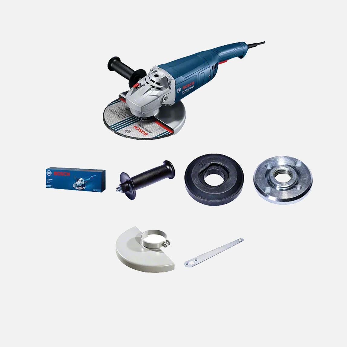    Bosch GWS-2200 2200W 230 mm Profesyonel Büyük Taşlama Makinesi  