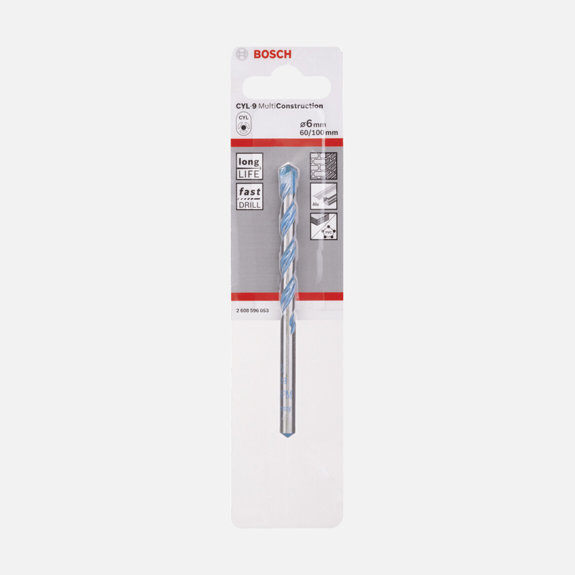    Bosch Cly-9 Multi Construction Matkap Ucu 6x100 mm  