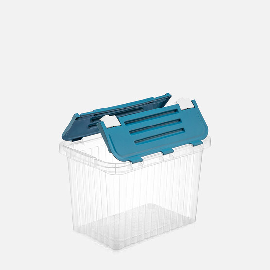 Dünya Plastik 16 lt Derin Split Box Şeffaf 