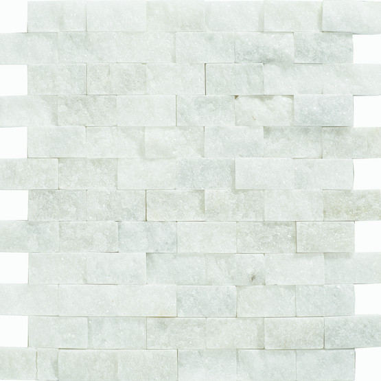 Delta 2,3x4,8 cm Beyaz Patlatma Mozaik