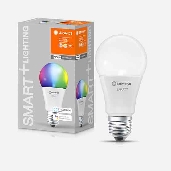 Ledvance A60 9 W RGB Renkli Klasik E27 Duy Led Ampul  