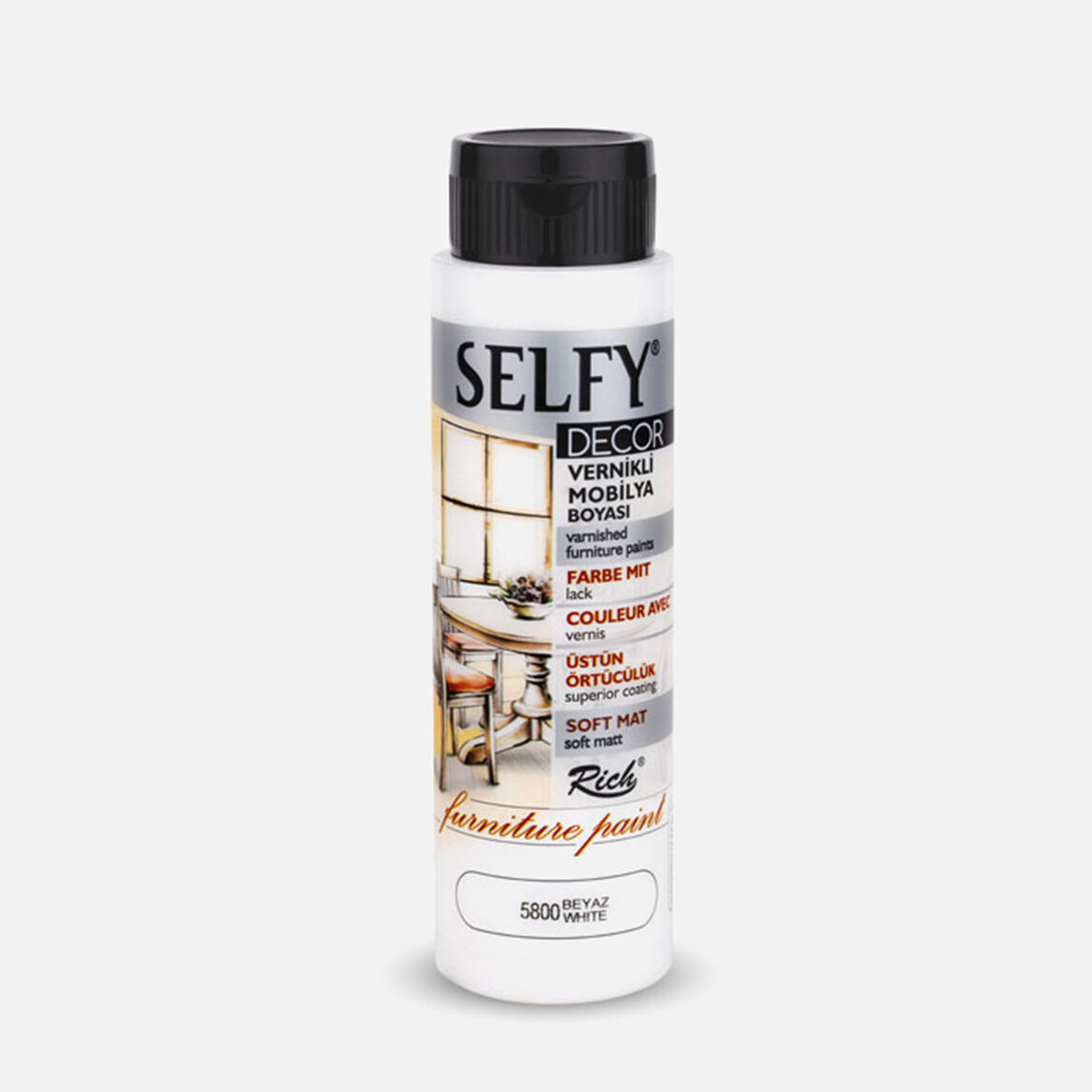    Rich Selfy Decor Beyaz 500 cc  