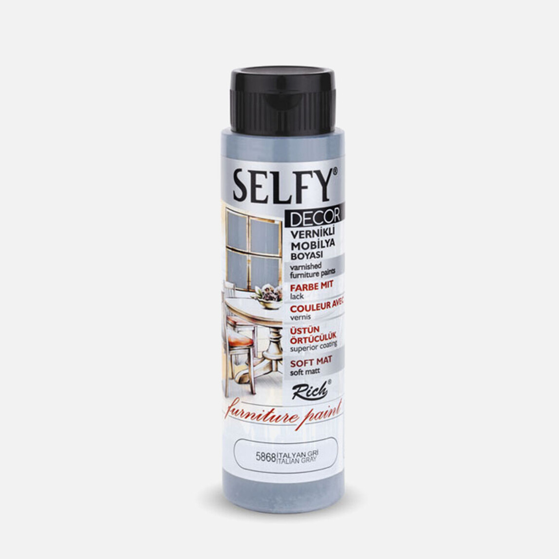    Rich Selfy Decor İtalyan Gri 500 cc  