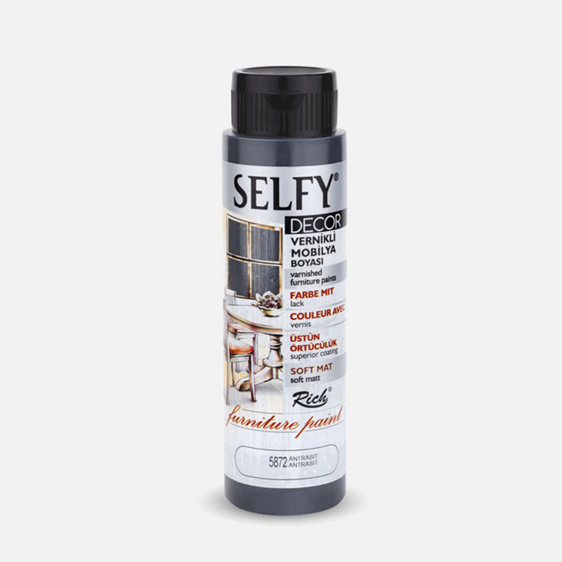    Rich Selfy Decor Antrasit 500 cc  