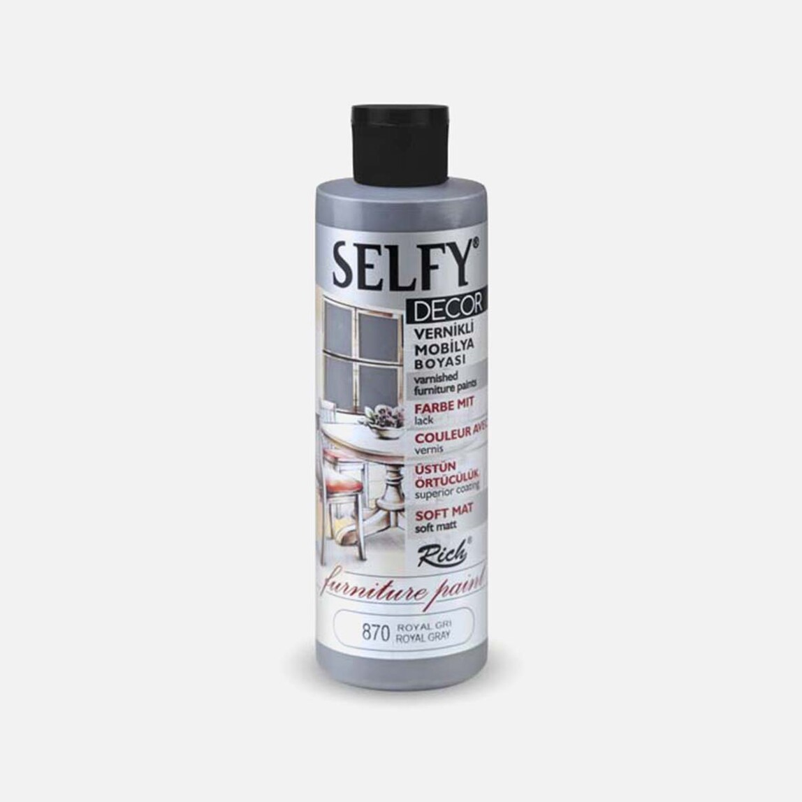    Rich Selfy Decor Royal Gri 240 cc  
