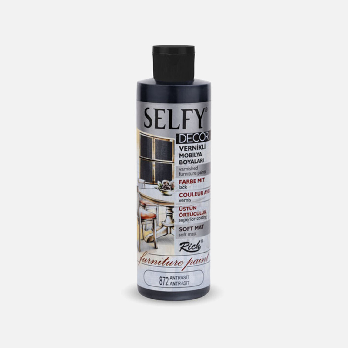    Rich Selfy Decor Antrasit 240 cc  