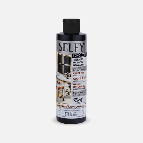 Rich Selfy Decor Siyah 240 cc 