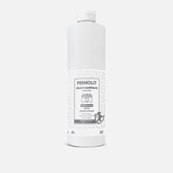 Permolit 0,5 lt Akrilik Boya Beyaz Multi Surface Permolit 