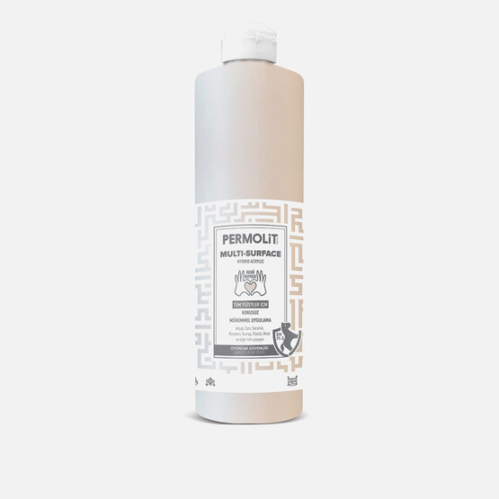 Permolit 0,5 lt Akrilik Boya Safi Beyaz Multi Surface Permolit 