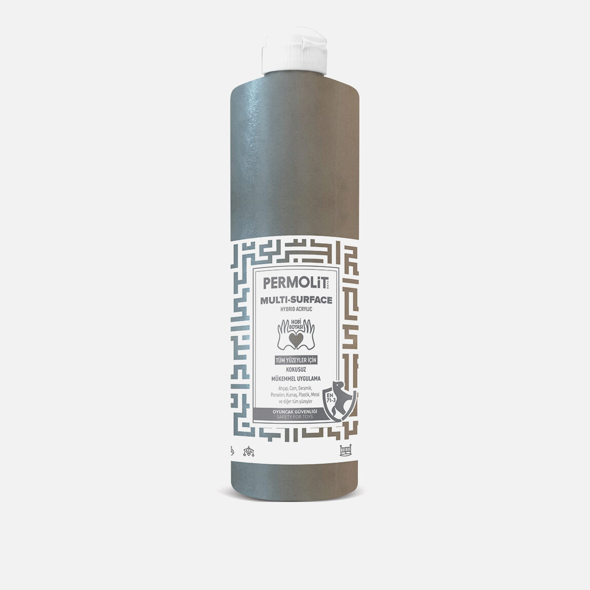    Permolit 0,5 lt Akrilik Boya Gölge Multi Surface Permolit  