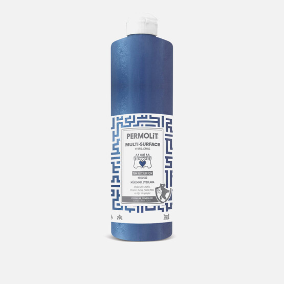 Permolit 0,5 lt Akrilik Boya Çivit Mavi Multi Surface Permolit 