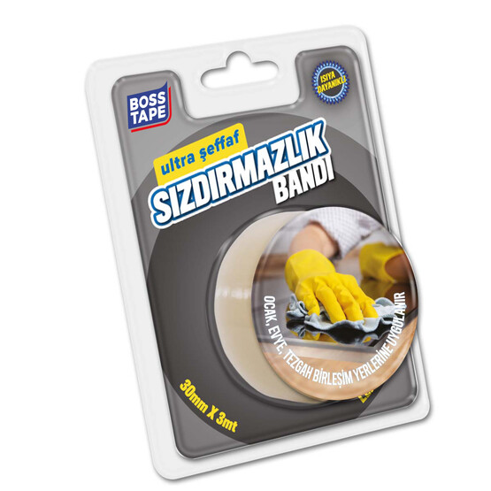 Boss Tape Ocak Kenar Sızdırmaz Bant 30 mm x 3 m
