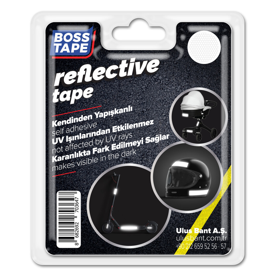    Boss Tape Reflektif Bant  