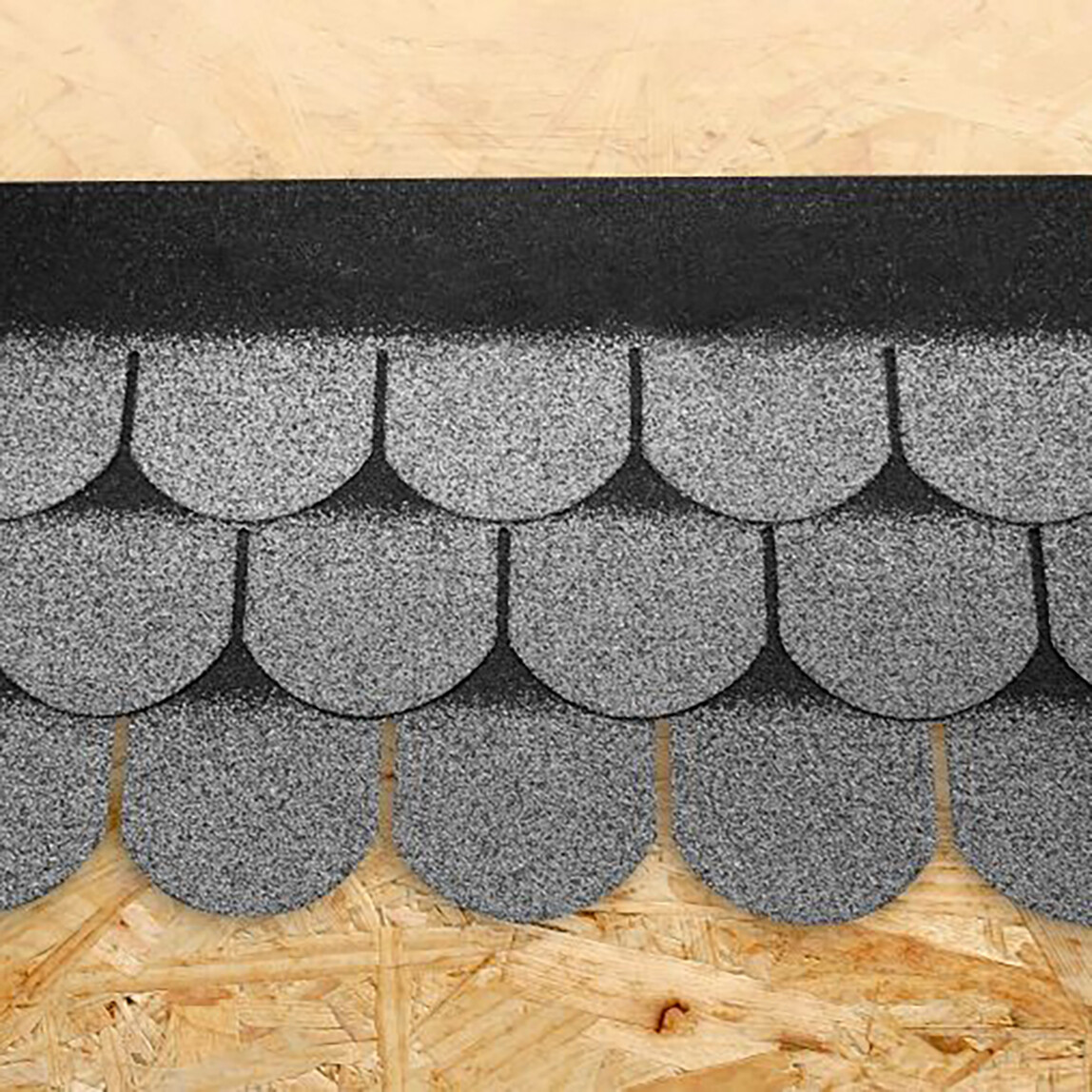    BTM Shingle Galaksi Klasik Gri 32 x 100 cm 