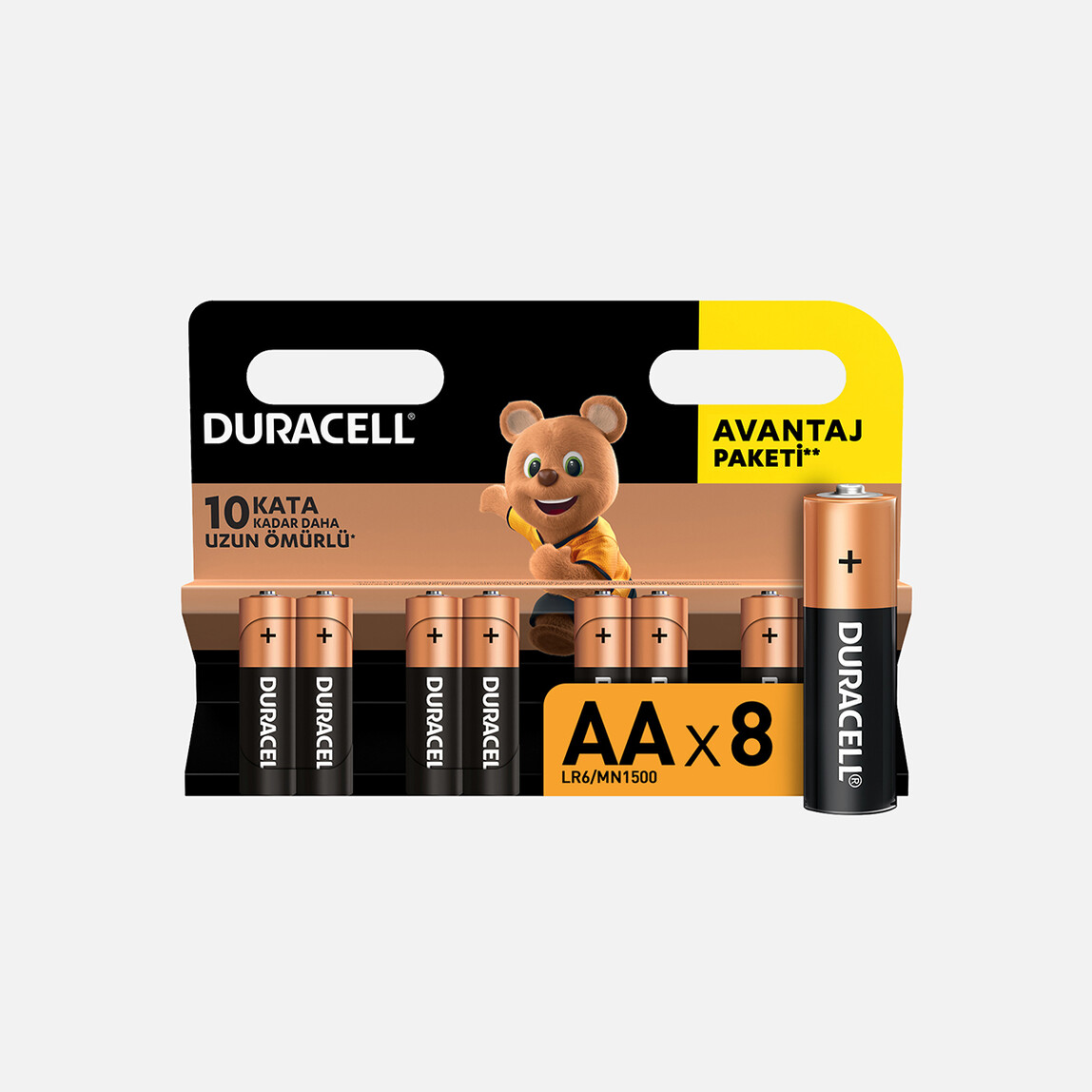 Duracell 8'li Alkalin AA Kalem Pil_0