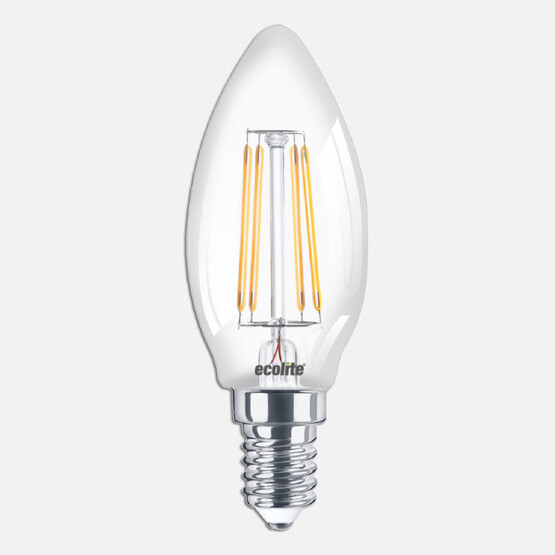 Ecolite Led Filament C35 6W E14 2700K 