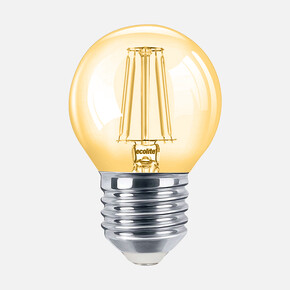 Ecolite Led Filament Gold G45 4W E27 2200K