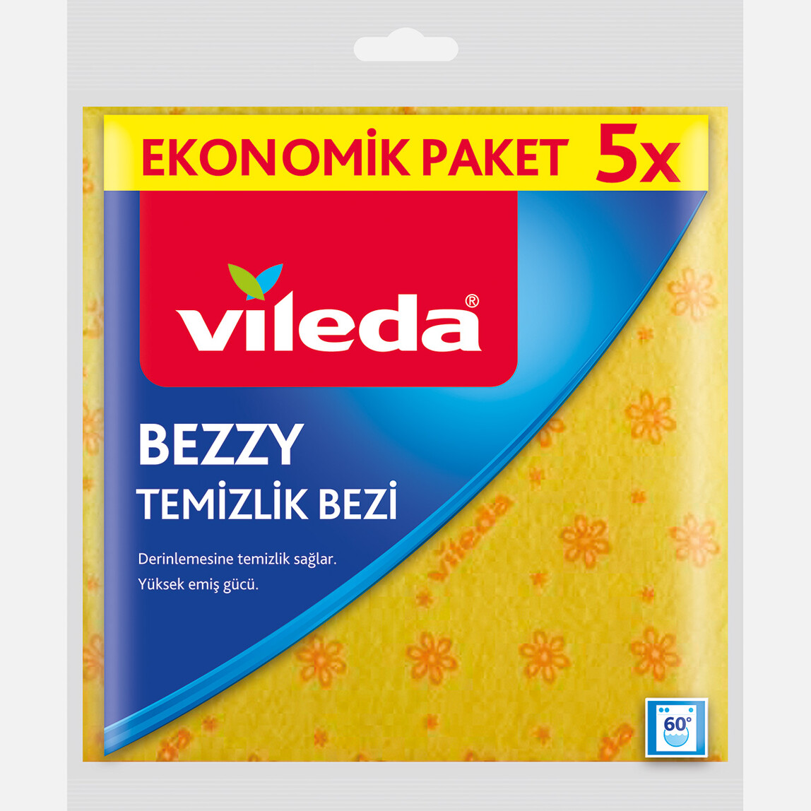 Vileda Bezzy Temizlik Bezi 5'lİ_0