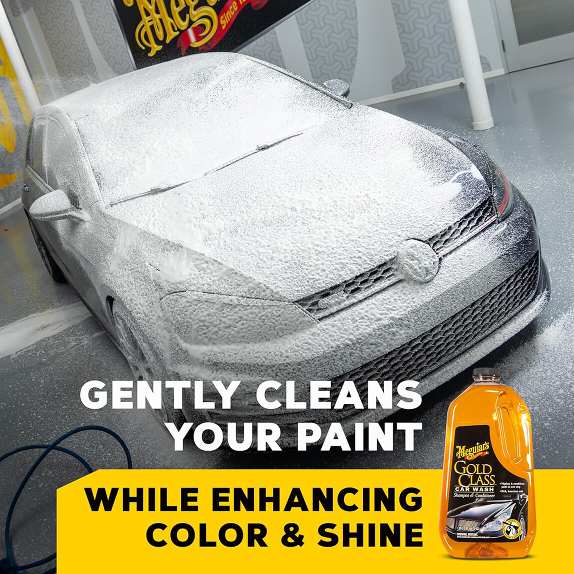    Meguiars Gold Class Oto Şampuan 1,89 Lt 