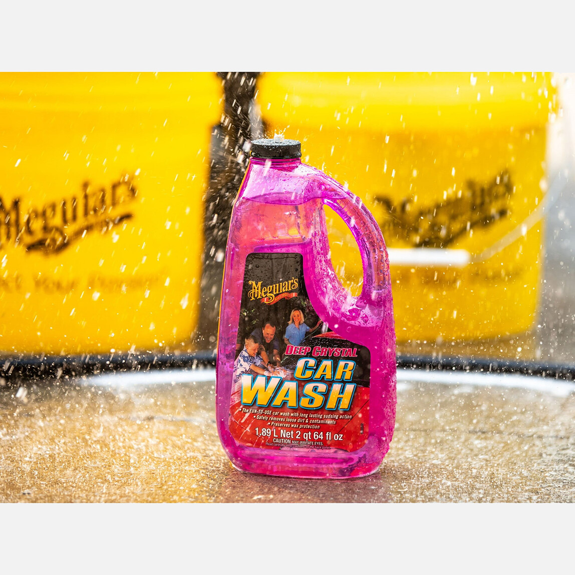    Meguiars Deep Crystal Oto Şampuan 1.89 Litre  