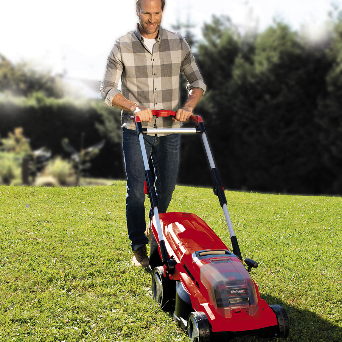    Einhell GE-CM 36/37 LI Solo Akülü Çim Biçme Makinesi (Akü ve Şarj Cihazı Dahil Değildir)  