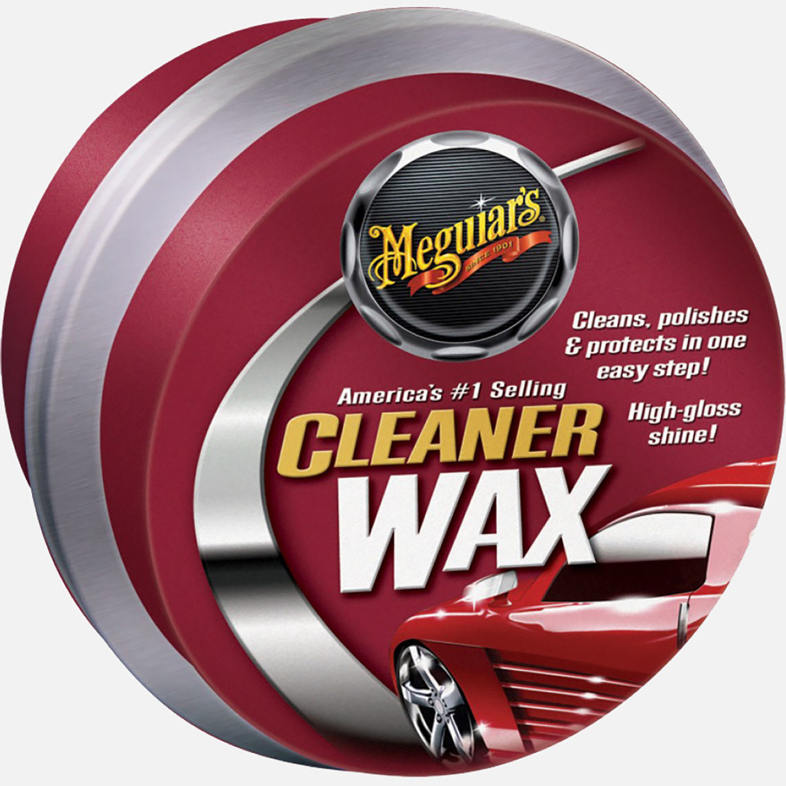 Meguiars Cleaner Wax Temizleme Koruma Katı Wax 311 gr_0