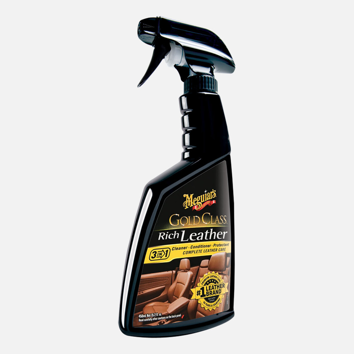    Meguiars Gold Class Deri Temizleyici-Koruyucu 473 ml  