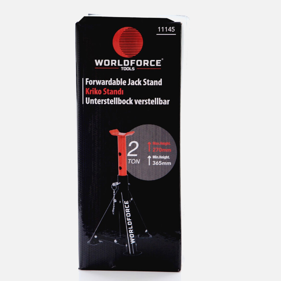    Worldforce Kriko Standı 2 Ton Katlanır - 11145  