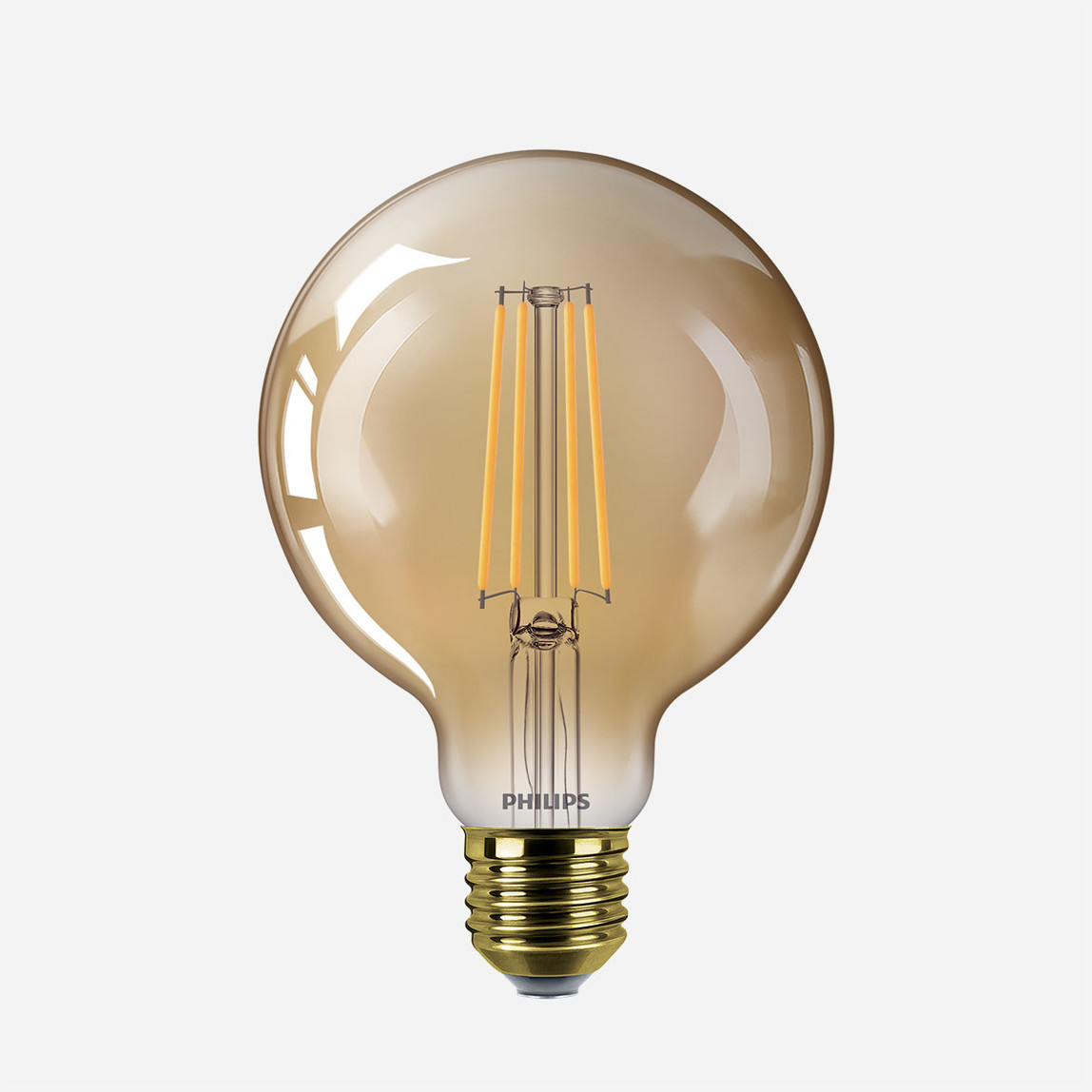 Led 50W G93 E27 Flame Gold Vintage Ampul